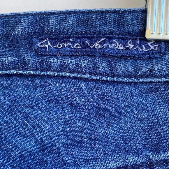 GLORIA VANDERBILT Mom Jeans Size 38 High Waist 38"W 28”I Medium Wash Vtg 80s 90s - Picture 5 of 12